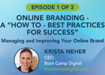 ONLINE BRANDING – A “HOW TO – BEST PRACTICES FOR SUCCESS”