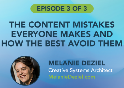 The Content Mistakes Everyone Makes and How The Best Avoid Them